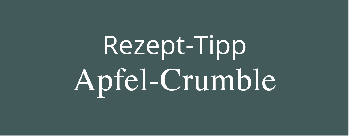 Apfel-Crumble